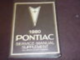 1980 Pontiac Firebird Trans Am Grand Prix Servizio Negozio Riparazione Manuale - £55.71 GBP