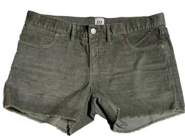 Gap Size 10 Corduroy Shorts Green Pockets - $10.77