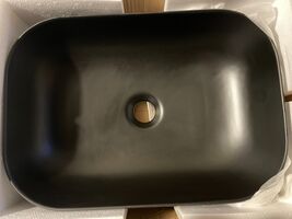 Modern Ceramic Vessel Sink - Bathroom Vanity Bowl 18Wx13Dx12.5  ERI-VB-V... - $49.50