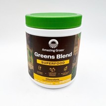 AMAZING GRASS Greens Blend Superfood Powder Chocolate 8.5oz. 30 servs. EXP 2/26 - £22.37 GBP