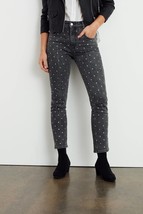 New Anthropologie Pilcro Ultra High-Rise Beaded Straight Jeans $158 SIZE 28 - £55.01 GBP