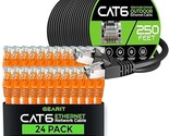 GearIT 24Pack 0.5ft Cat6 Ethernet Cable &amp; 250ft Cat6 Cable - $206.99