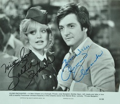 Goldie Hawn &amp; Armand Assante Signed Photo X2 - Private Benjamin w/COA - £171.81 GBP