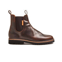  Tre Cime T170 CHELSEA BOOT - Calfskin Dark Brown Boots - $234.00