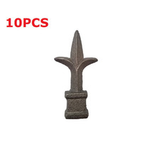 1/2&quot; Finial Triad for Square Pipe Gate Fence Ornamental (10pcs) - £23.91 GBP
