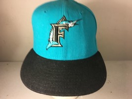 59Fifty Florida Marlins MLB Fitted 7 Size Hat - £15.65 GBP