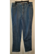 EXCELLENT WOMENS Gloria Vanderbilt  &quot;Amanda&quot; FIVE POCKET BLUE JEANS SIZE... - $650.81 MXN