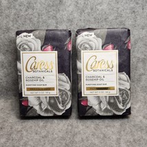 Caress Botanicals Purifying Bar Soap Charcoal &amp; Rosehip Oil 5 oz x2 - $9.50