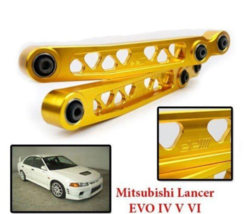 Rear Lower Control Arm Arms For MITSUBISHI LANCER EVO 4 5 6 CN9A CP9A 4G63 - £120.92 GBP