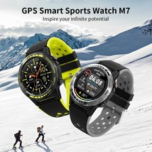 LEMFO M7S Smart Watch 2020 Men Nano SIM Bluetooth Call GPS Compass Weather - $82.53