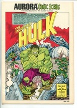 Aurora Comic  Scenes #184 1974-Hulk Model Kit Instructions- Herbe Trimpe art - $33.95