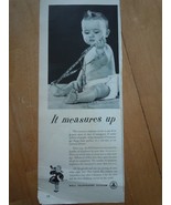 Bell Telephone System Baby Print Magazine Advertisement 1950 - $7.99