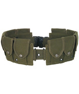 10 Pocket M1 Garand Utility Cartridge Ammo Pouch Canvas Adj Batman Belt ... - $39.55