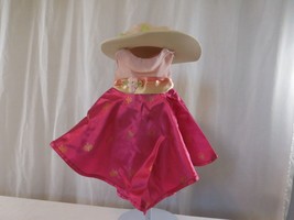 American Girl Doll Retired 2009 Rebecca’s Movie Outfit Dress and Hat - $30.71