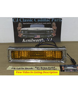OEM 76 Cadillac Eldorado FRONT BUMPER TURN SIGNAL MARKER PARK LIGHT LENS... - $237.43 CAD