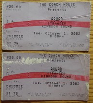 Aswad 4 Ticket Stubs 1988 CAPISTRANO CAL 1995 SUNSPLASH IRVINE MEADOWS U... - $18.75