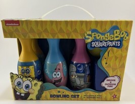 Sponge Bob Bowling Set Plastic 6 Pin 1 Ball - €13,89 EUR