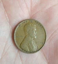 1929 President Lincoln Wheat Penny Cent Vintage 20s US Coin No Mint Mark - $9.79