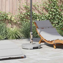  Wheeled Parasol Base with Handle Grey Granite 64 lbs Round - $3,375.71 MXN