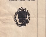 1944 Commencement Exercises Program Abraham Lincoln High School Brooklyn NY - $16.00