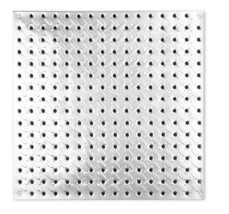 Everbilt Diamond Plate Steel Pegboard Panel, 16&quot; X 16&quot;, 1/8&quot; or 1/4&quot; Peghooks - £23.91 GBP