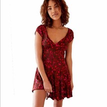 NWT Free People It Takes Two Wrap Dress in Plum Size XS - £44.66 GBP