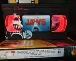 Retro VHS Lamp,Jaws with Shark and swimmer Art Work,Amazing Gift For Any... - $24.90
