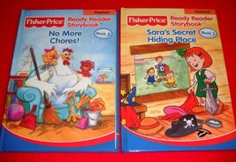 Fisher Price Ready Reader Storybook Lot Preschool Sara Secret Hiding Pl ... - $8.90