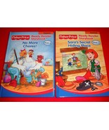 Fisher Price Ready Reader Storybook Lot Preschool Sara Secret Hiding Pl ... - £7.03 GBP