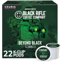 BLACK RIFLE COFFEE BEYOND BLACK BLEND KCUPS 22CT - $24.99