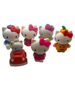 McDonald&#39;s Happy Meal Toys Hello Kitty 3&quot; Figures &amp; Halloween Kitty Lot ... - $13.95