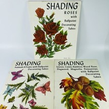 3 Tri A Craft  1961 -63 Shading Art With Ballpoint Tubes Books How to Pa... - £10.76 GBP