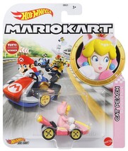 Hot Wheels - Cat Peach / Standard Kart: &#39;21 MarioKart *Pink / Nintendo*   - £10.95 GBP