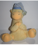 Kids II Joy Giraffe 9&quot; Prayer Now I Lay Me Down Yellow Plush Star Hat To... - £15.99 GBP