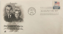 President Richard Nixon Inauguration Day 1973 First Day Cover - £40.59 GBP