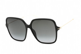 GUCCI GG1267S 001 Black/Gold / Grey Gradient 60-15-145 Sunglasses New Authentic - £203.62 GBP