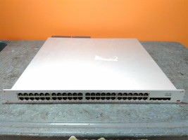 Cisco Meraki MS350-48FP 48-Port Gigabit Ethernet Switch Dual PSU Unclaimed  - $189.05