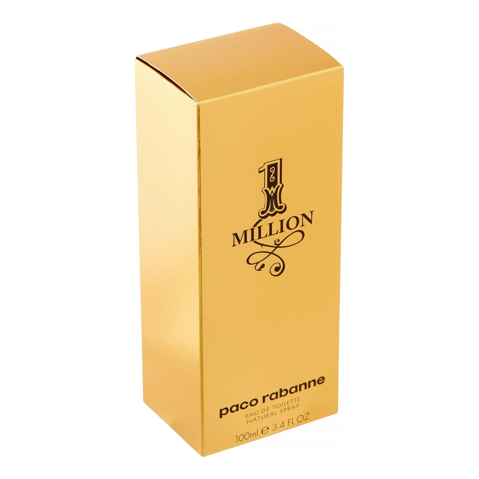 Paco Rabanne 1 Million Eau de Toilette, Cologne for Men, 3.4 fl oz Full Size