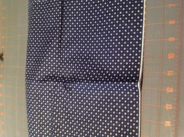 fabric- Patriotic Small Stars on Blue 1/2 yard - $4.94