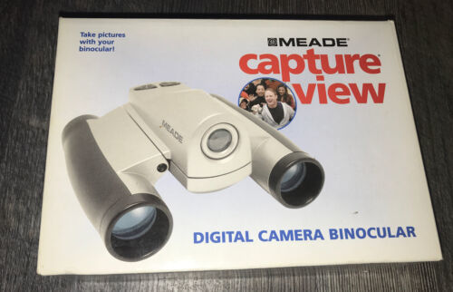 Vtg Meade CaptureView 8x22 Digital Camera Binoculars CVB1003 - Fast Ship... - £29.35 GBP
