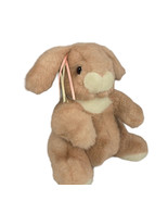 Vintage Gund Plush Bunny Rabbit Pink Dusty Rose Stuffed Animal Easter 19... - $19.28 CAD