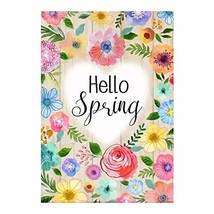 Ashland Hello Spring Garden Flag-Single Sided,12.5&quot; x 18&quot; - £8.00 GBP