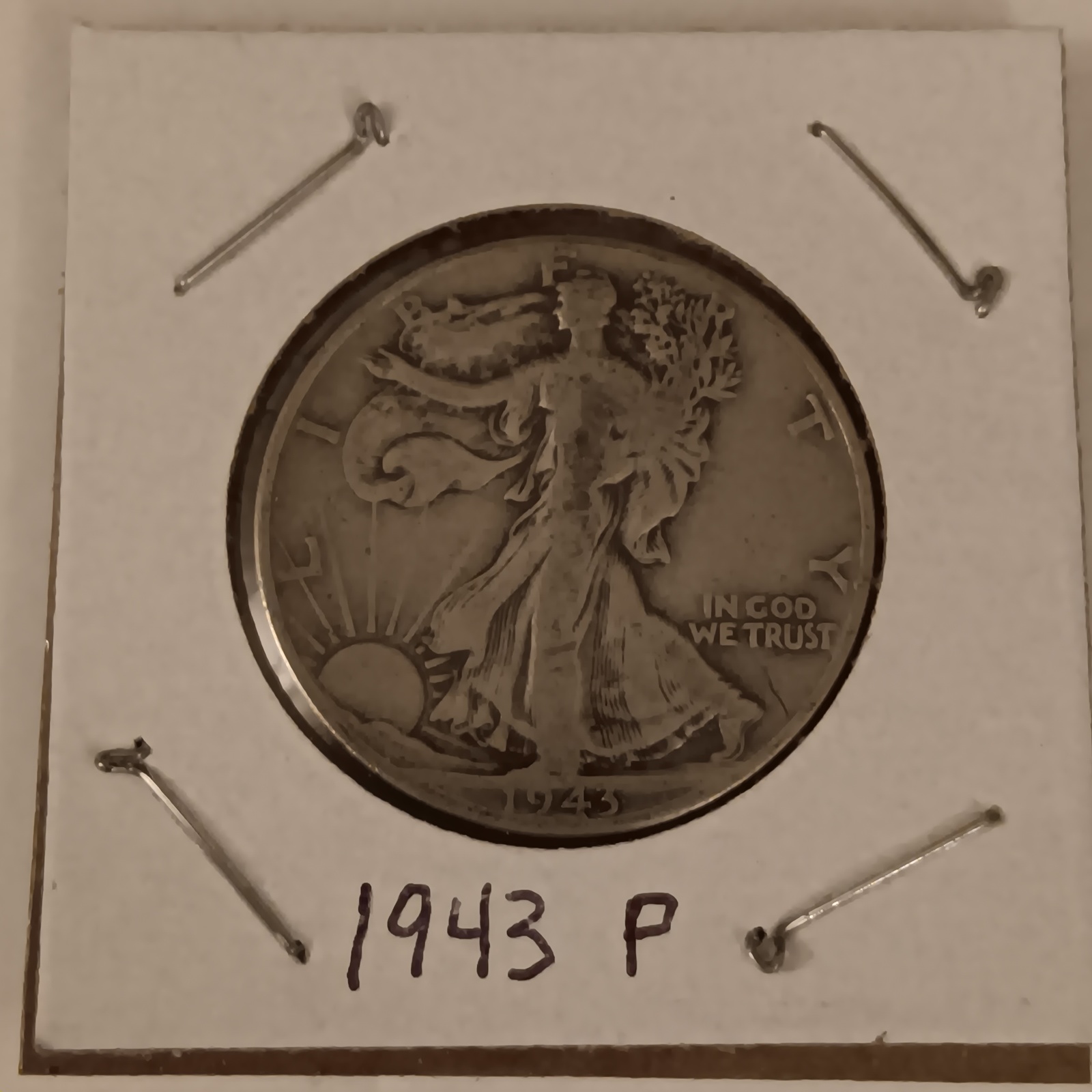 Primary image for 1943 P Walking Liberty Half Dollar VG+ Condition US Mint Philidelphia