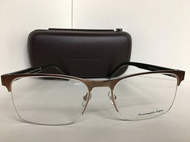 New Ermenegildo Zegna EZ 5023 029 57mm Semi-Rimless Men&#39;s Eyeglasses Frame - £135.57 GBP