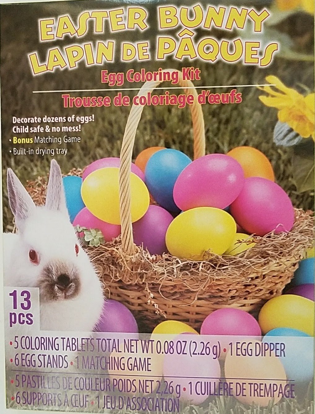 Easter Egg Coloring &amp; Decorating kits, E23, Select Type - $2.99