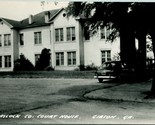 Vtg Postcard RPPC 1940s Gibson Georgia GA Glascock County Court House Ca... - $9.76