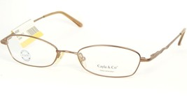 New Cayla &amp; Co Roxie Brn Brown Eyeglasses Glasses Frame 49-18-135mm (Notes) - $19.80