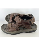 LL Bean Discovery Leather Open Toe Sandals adjustable straps Men&#39;s 10 M (D) - $428.35 MXN