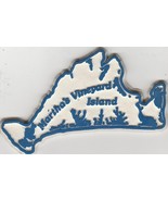 Martha&#39;s Vineyard Island  Massachusetts souvenir magnet for refrigerator... - $183.55 MXN