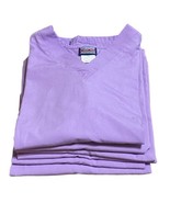 Cherokee Orchid Purple Scrub Tops 3 Front Pocket Size Small Lot Of 6 - £11.93 GBP